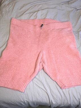 Torrid | Plush Pink Knit Sleep Bike Shorts | Size 4X